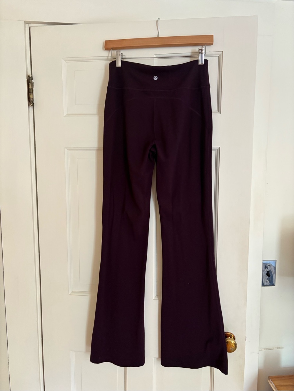 lululemon athletica Deep Plum Boot-Cut Yoga Pants